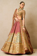 Blouse-Dupatta-Lehenga