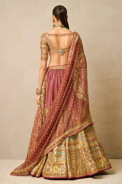 Blouse-Dupatta-Lehenga