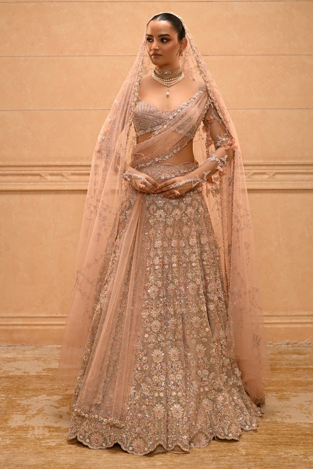 Crystal Lehenga Set