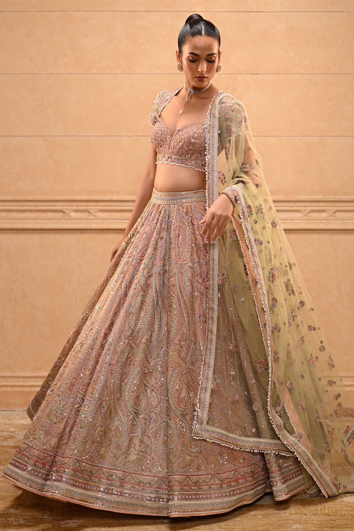 Embroidered Lehenga Set