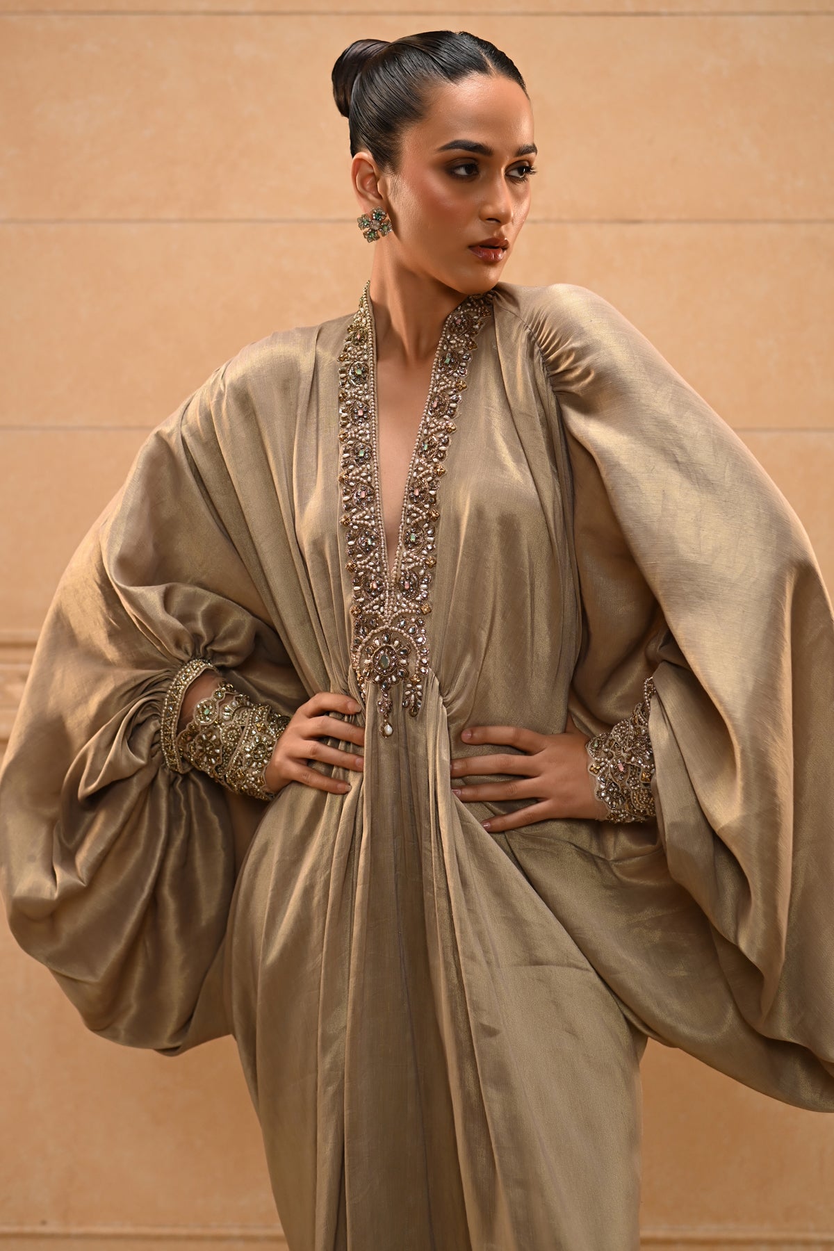 Jewel Embroidered Kaftan