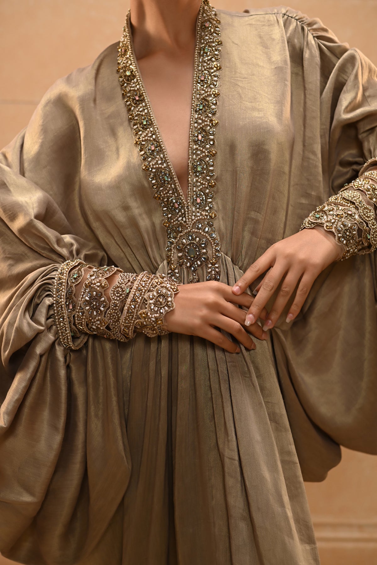 Jewel Embroidered Kaftan