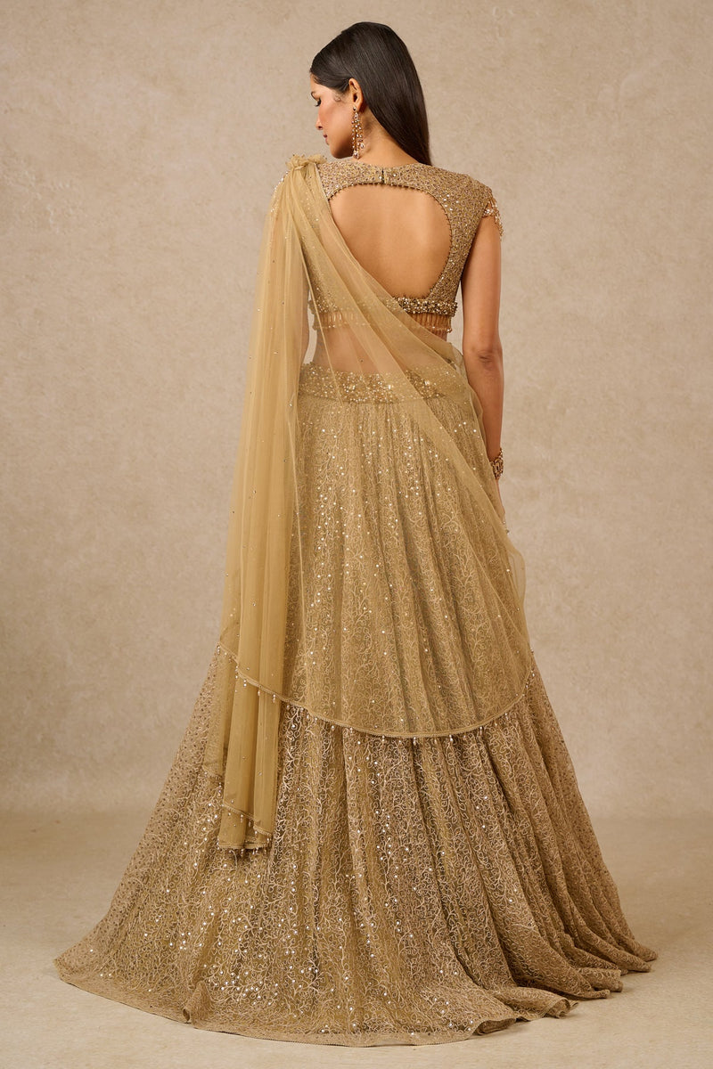 BLOUSE-DRAPE-LEHENGA