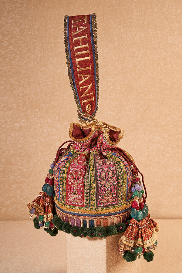 Embroidered Potli