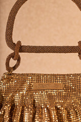 Chainmail draped bag