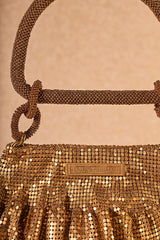 Chainmail draped bag