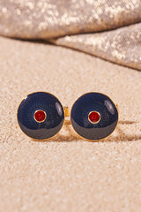 BLUE RADIANT CUFFLINKS