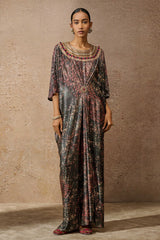 Signature Printed Kaftan Dress