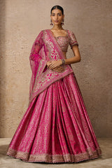 Brocade Embroidered Lehenga