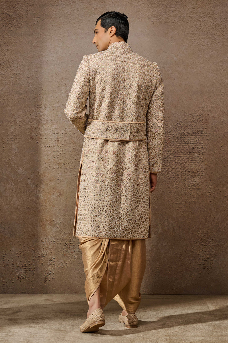 Classic Embroidered Sherwani Set