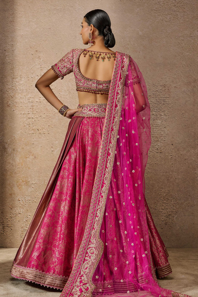 Brocade Embroidered Lehenga