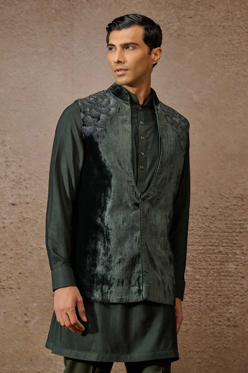 Indowestern Waistcoat Set