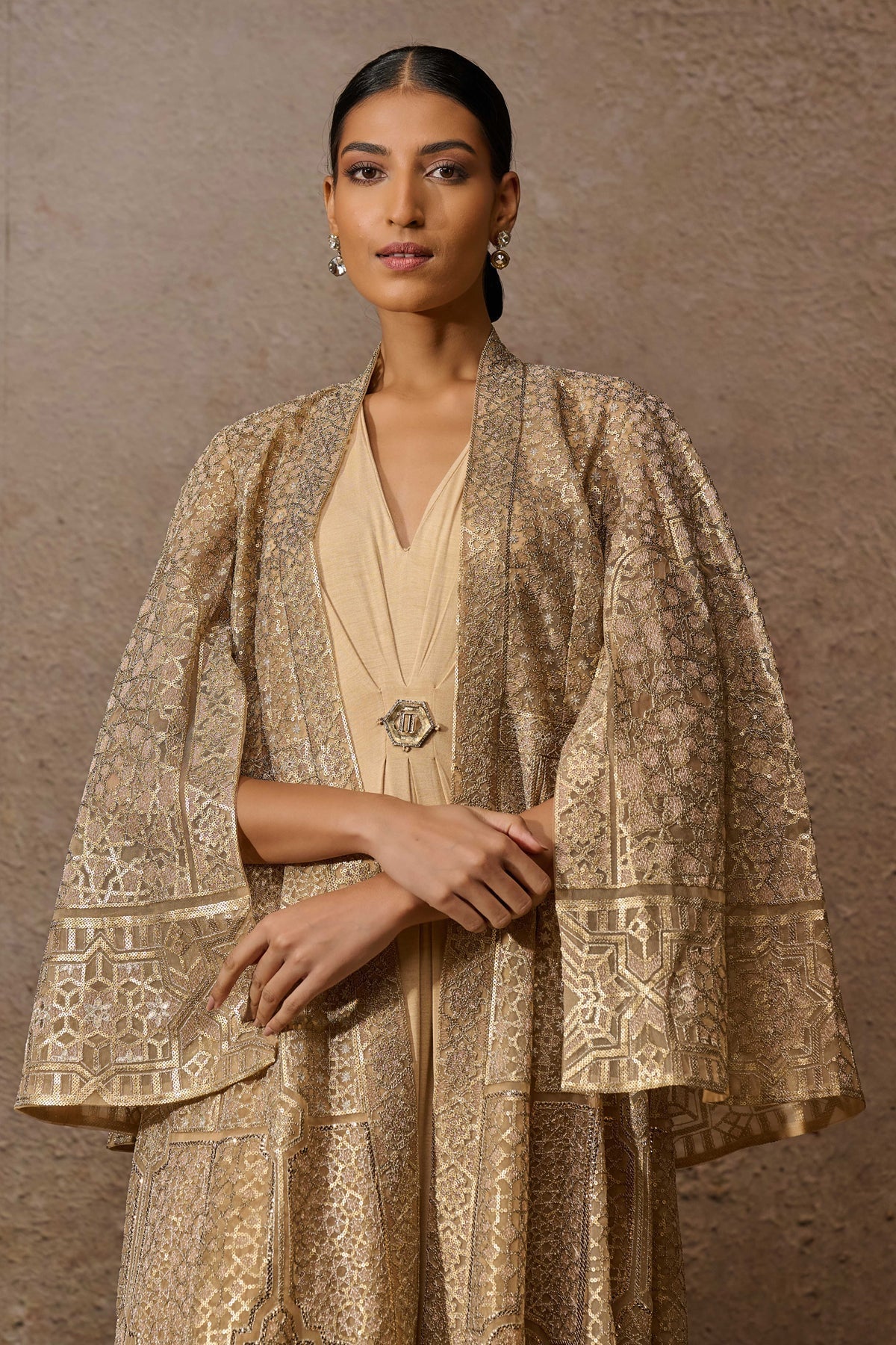 Otherworldly Signature Embroidered Long Jacket