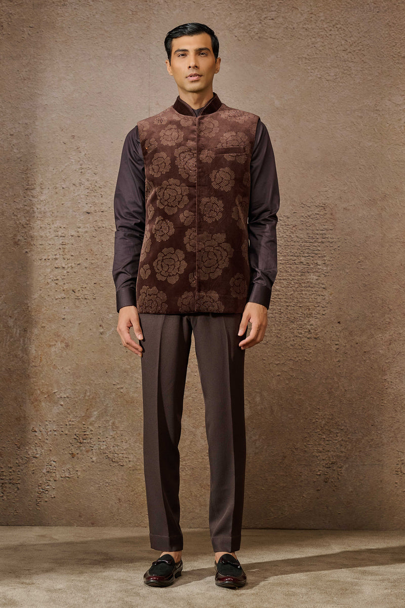 Indowestern Waistcoat Set