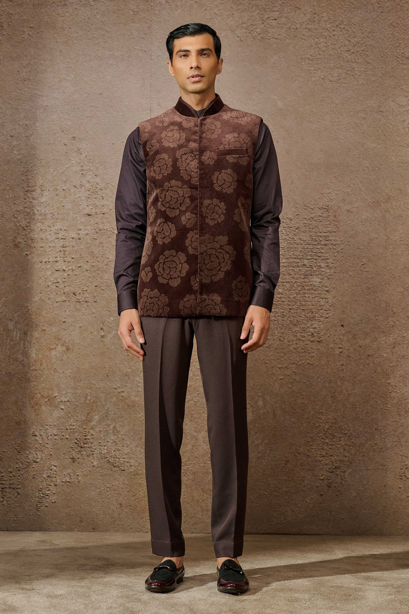 Indowestern Waistcoat Set