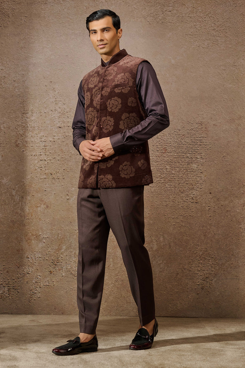 Indowestern Waistcoat Set