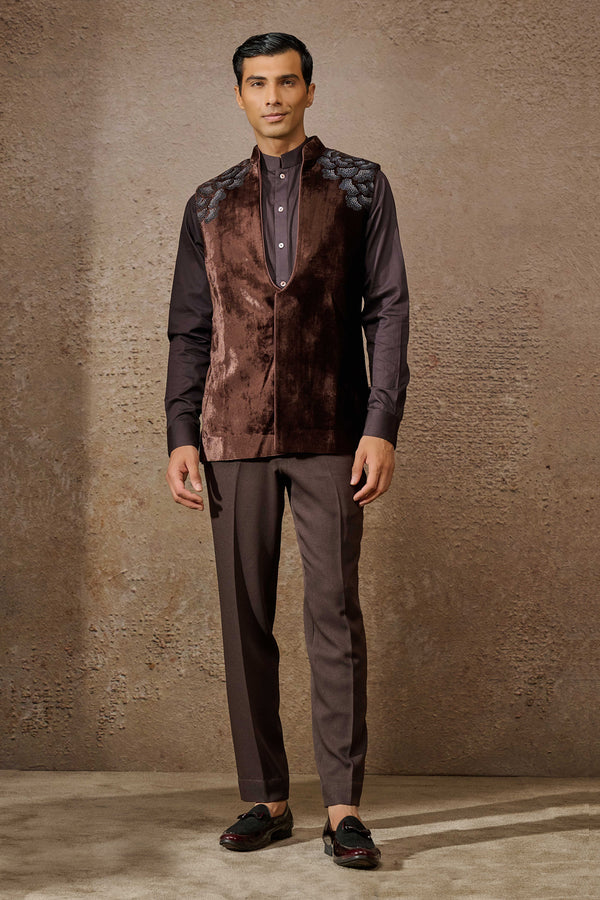 Indowestern Waistcoat Set