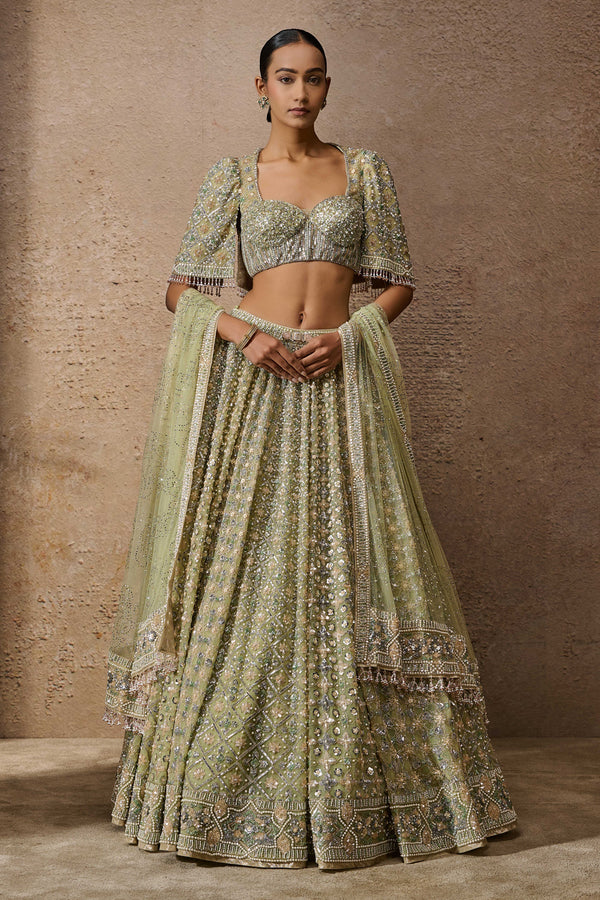 Mughal Jaal Classic Embroidered Lehenga