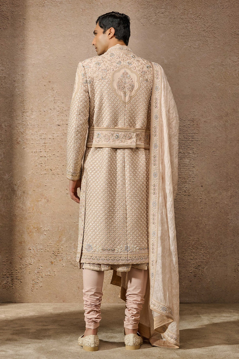 Classic Embroidered Sherwani Set