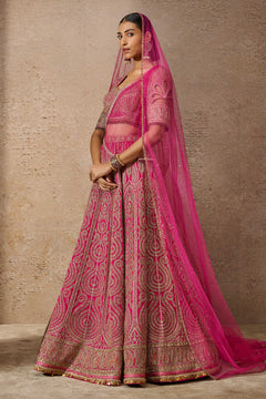 Classic Embroidered Bridal Lehenga