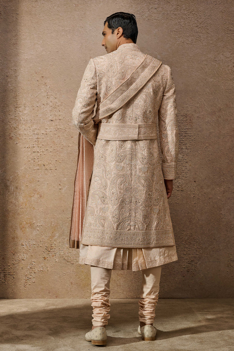 Classic Embroidered Sherwani Set