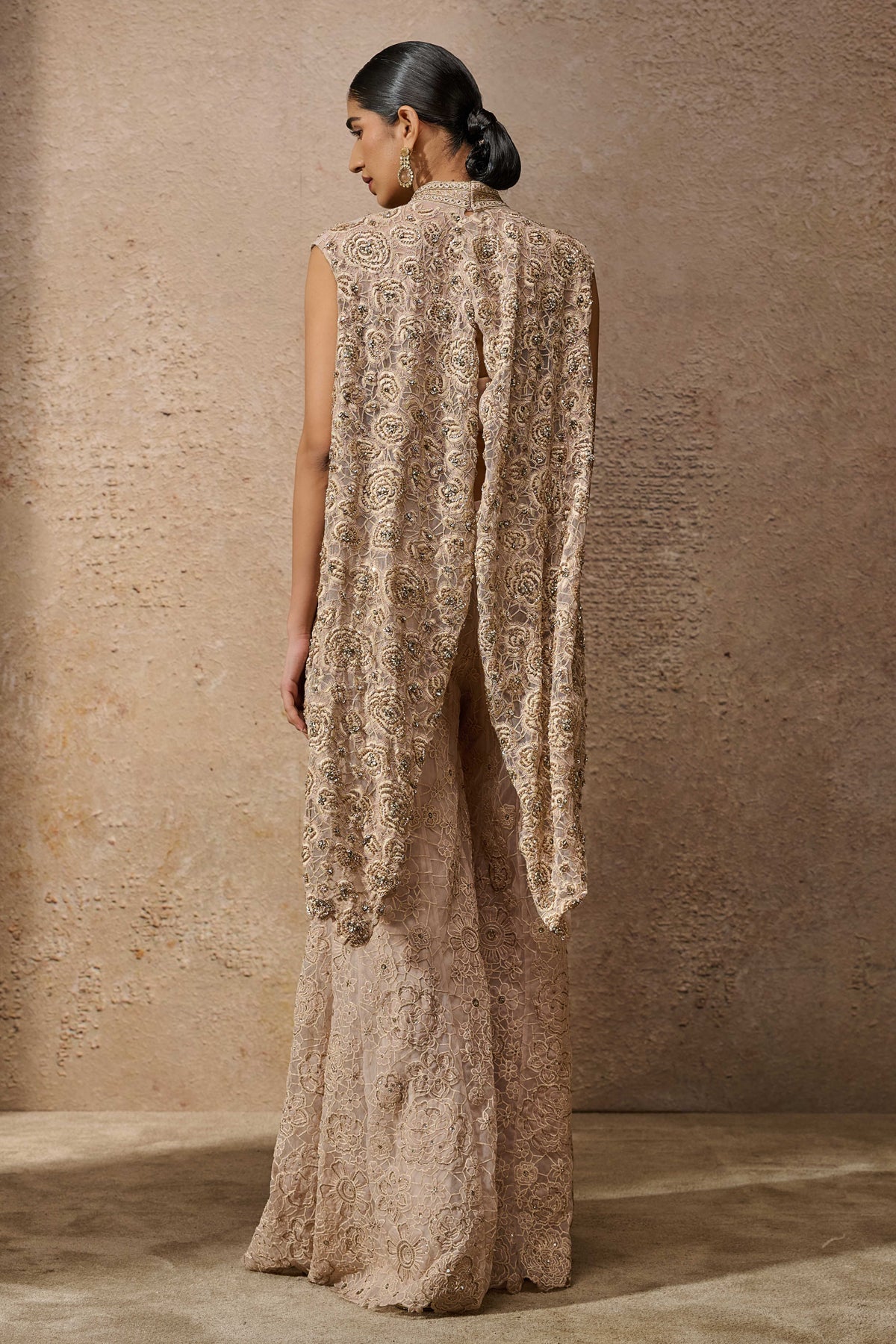 Floralâ Embroideredâ Sharara