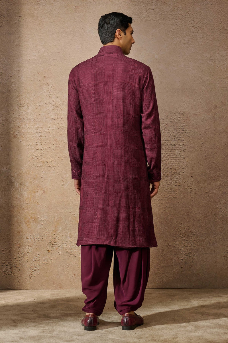 Textured Kurta Set