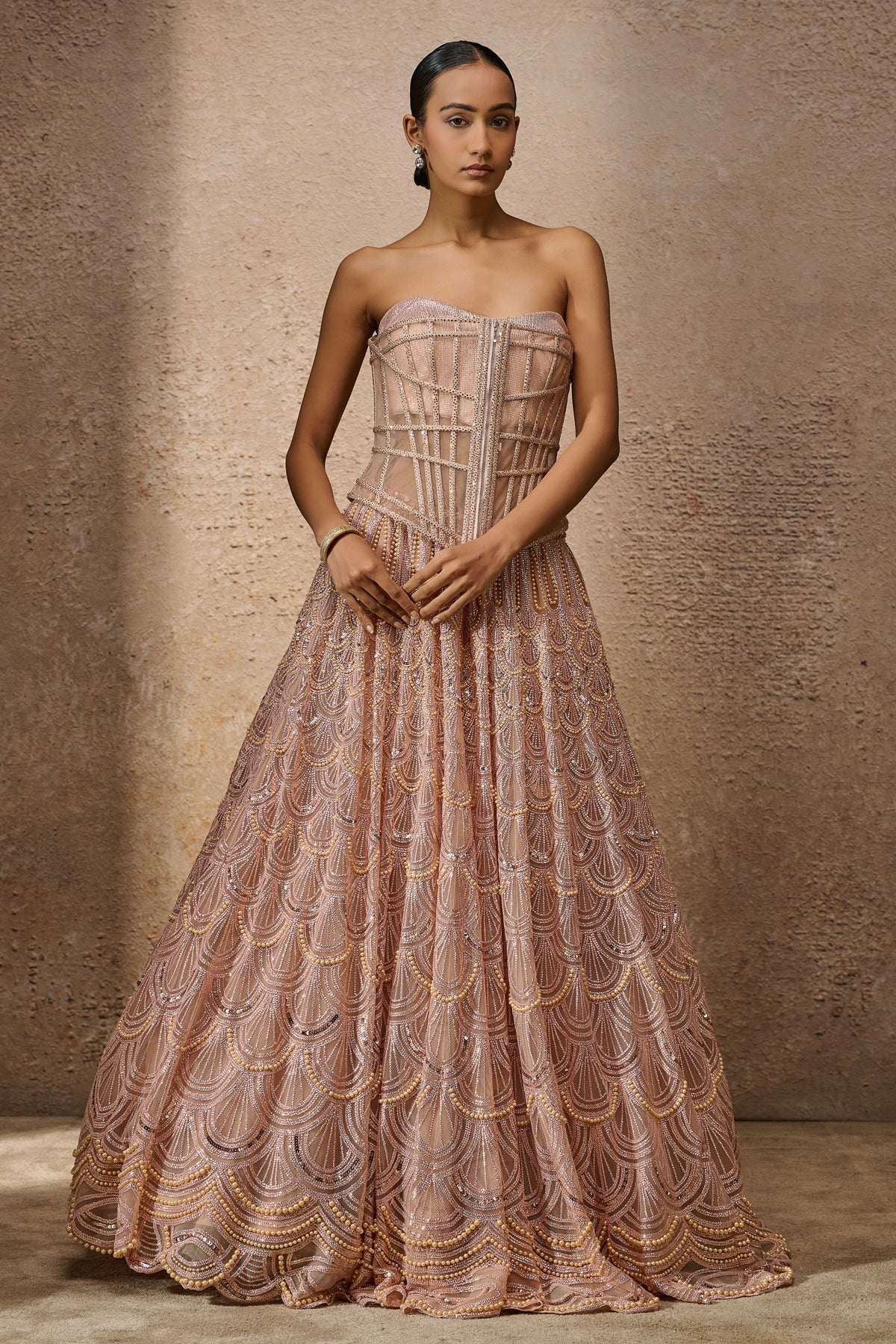 Otherworldly Classic Sequin Lehenga