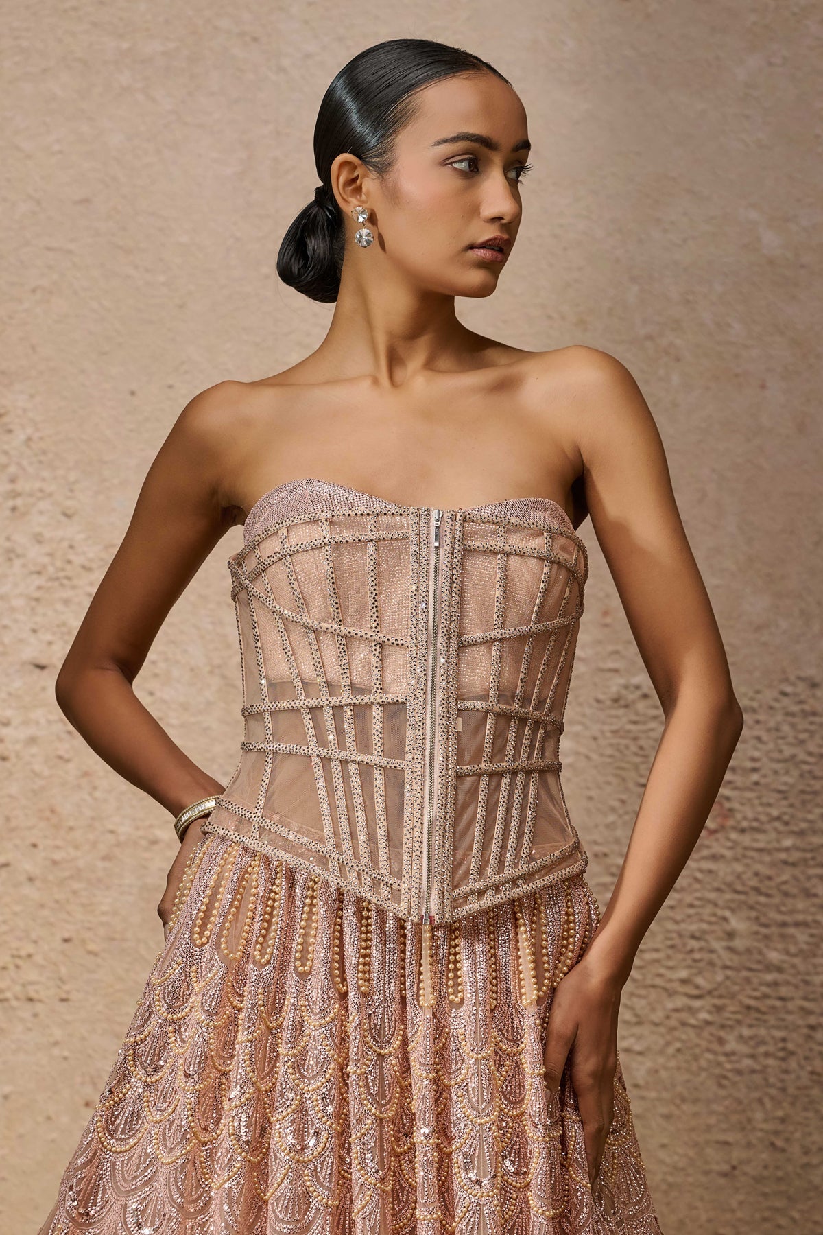 Otherworldly Classic Sequin Lehenga