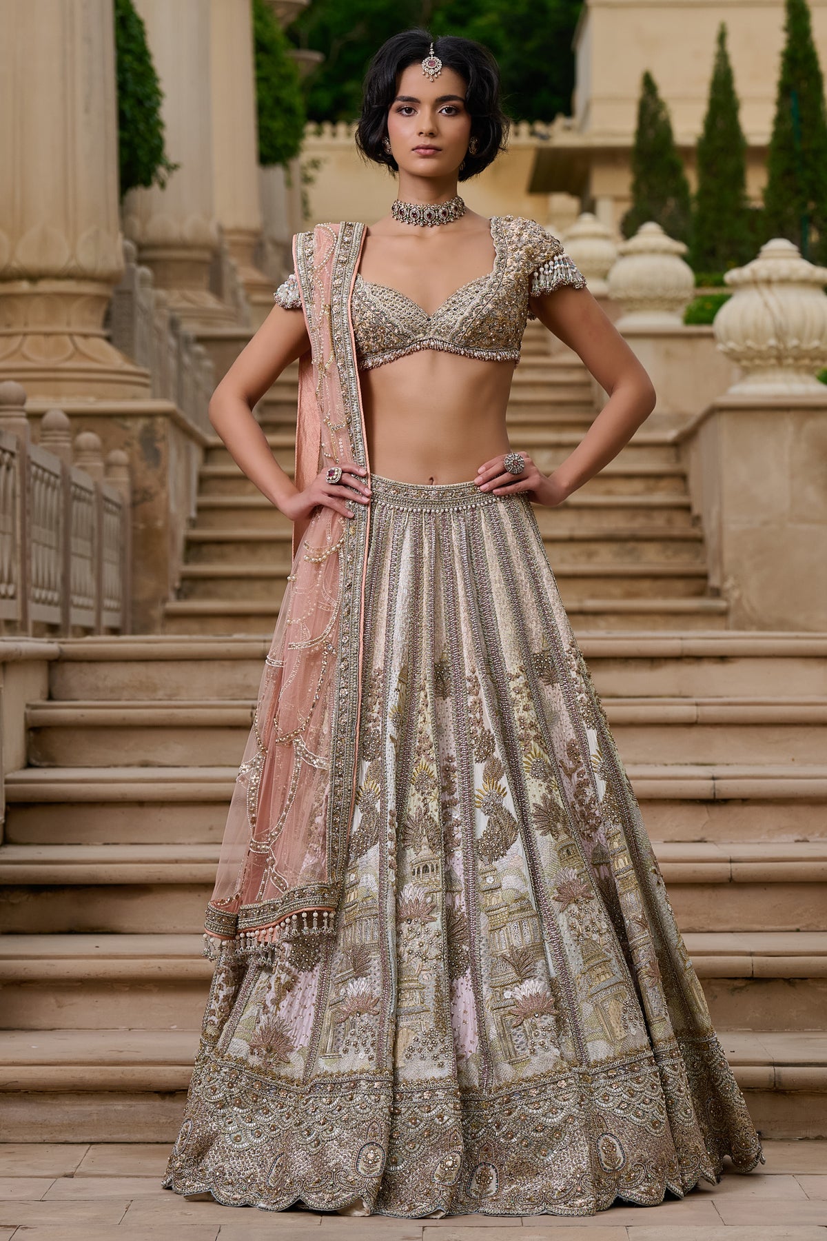 Signature Pichwai Embellished Lehenga