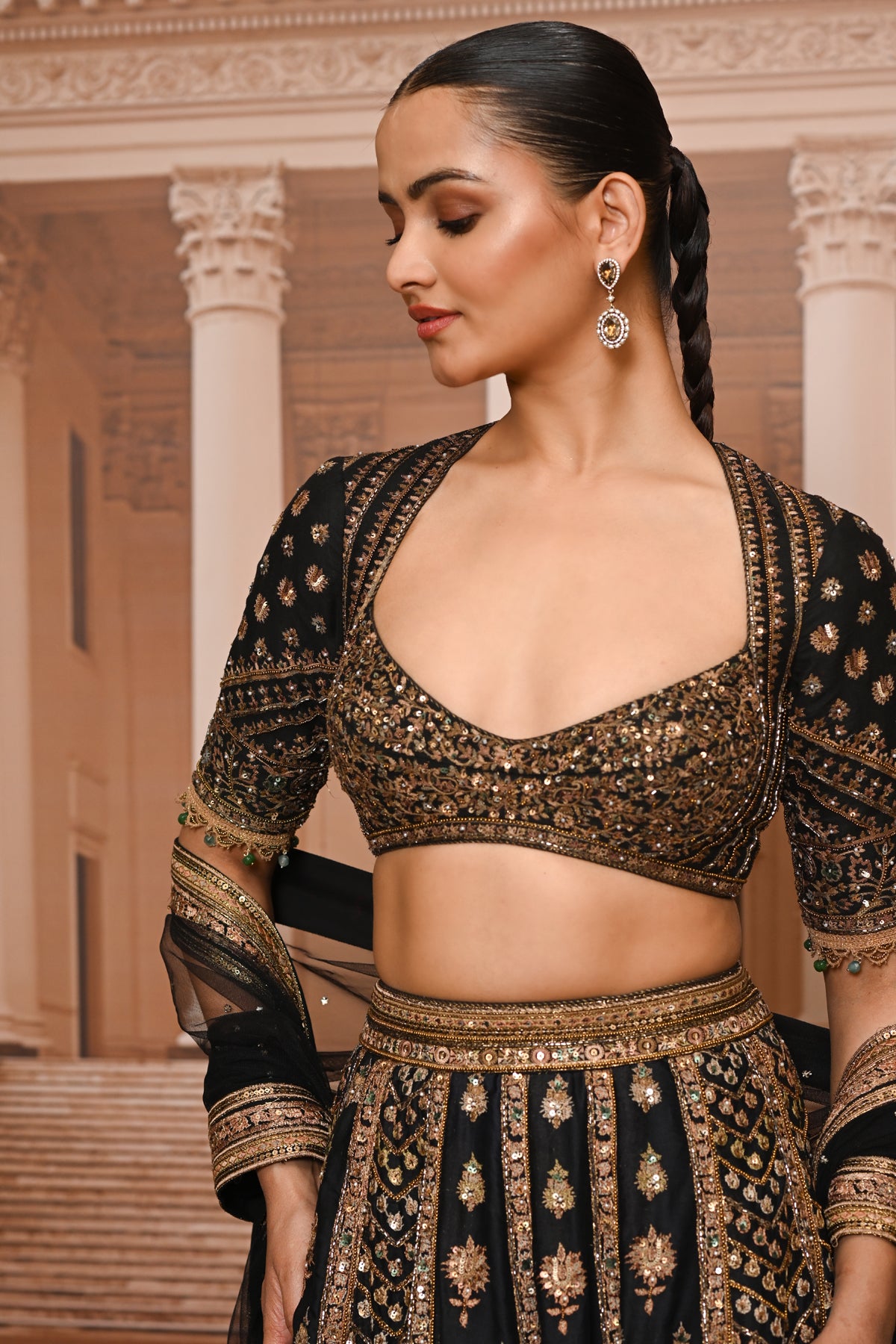 EOSS 26 Ever Bloom Hand Embroidered Lehenga