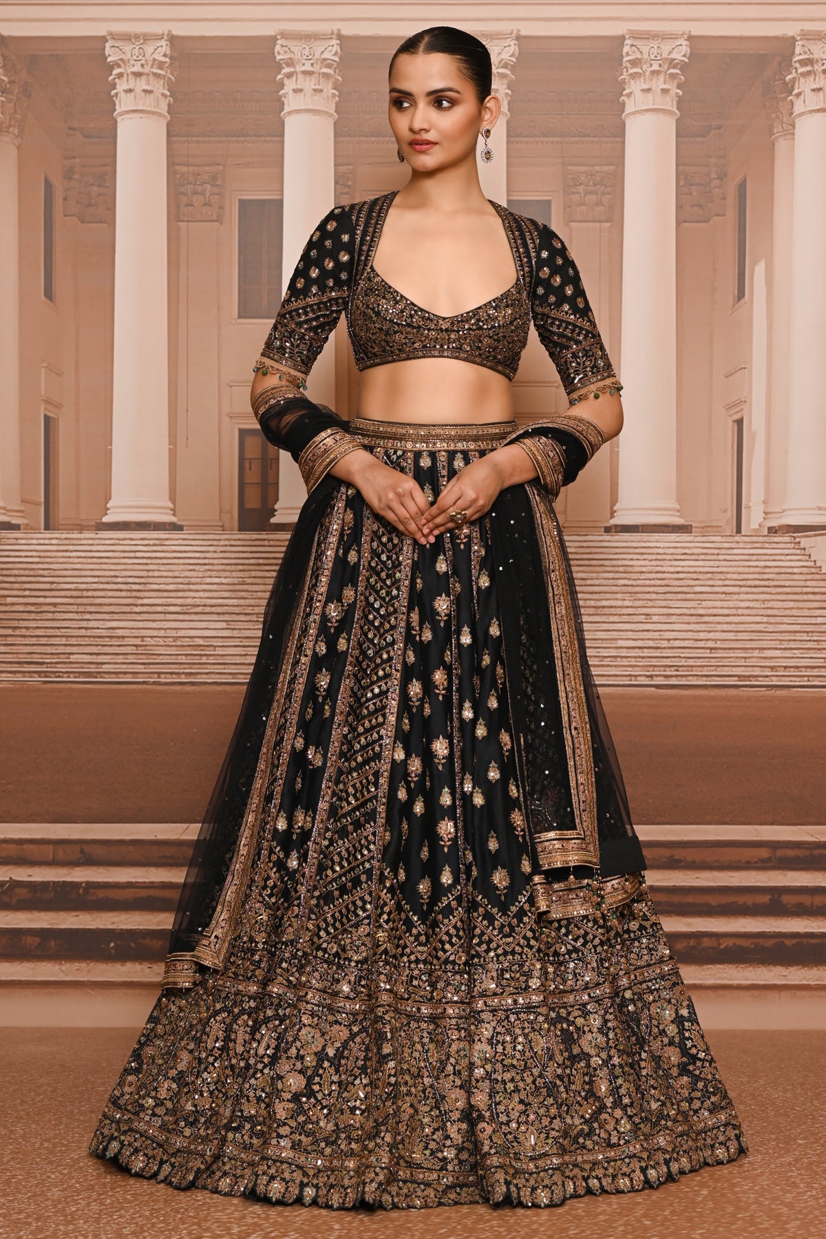 Ever Bloom Hand Embroidered Lehenga