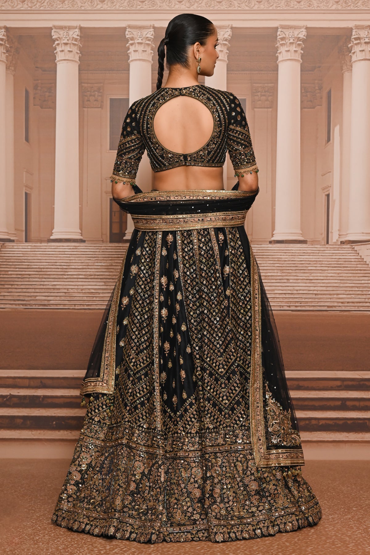 EOSS 26 Ever Bloom Hand Embroidered Lehenga