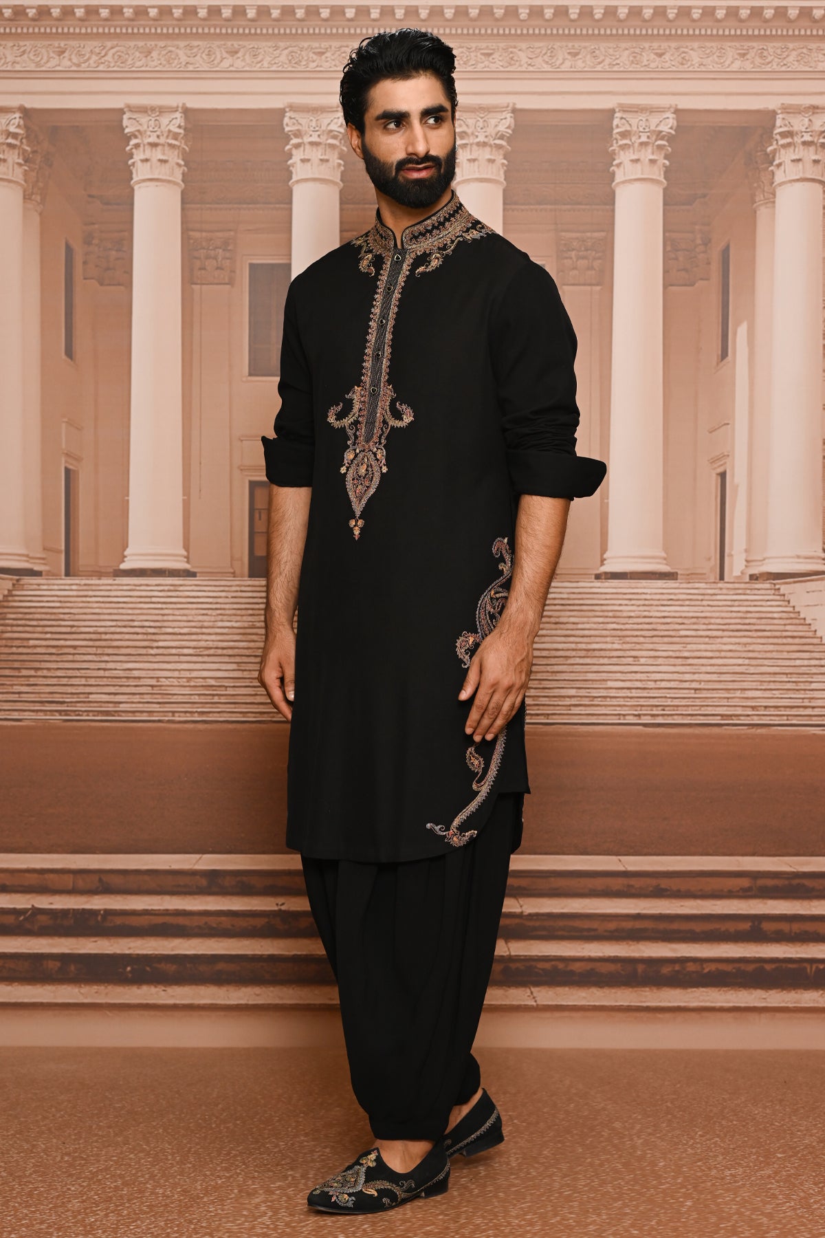 Ever Bloom Paisley Waistcoat Set