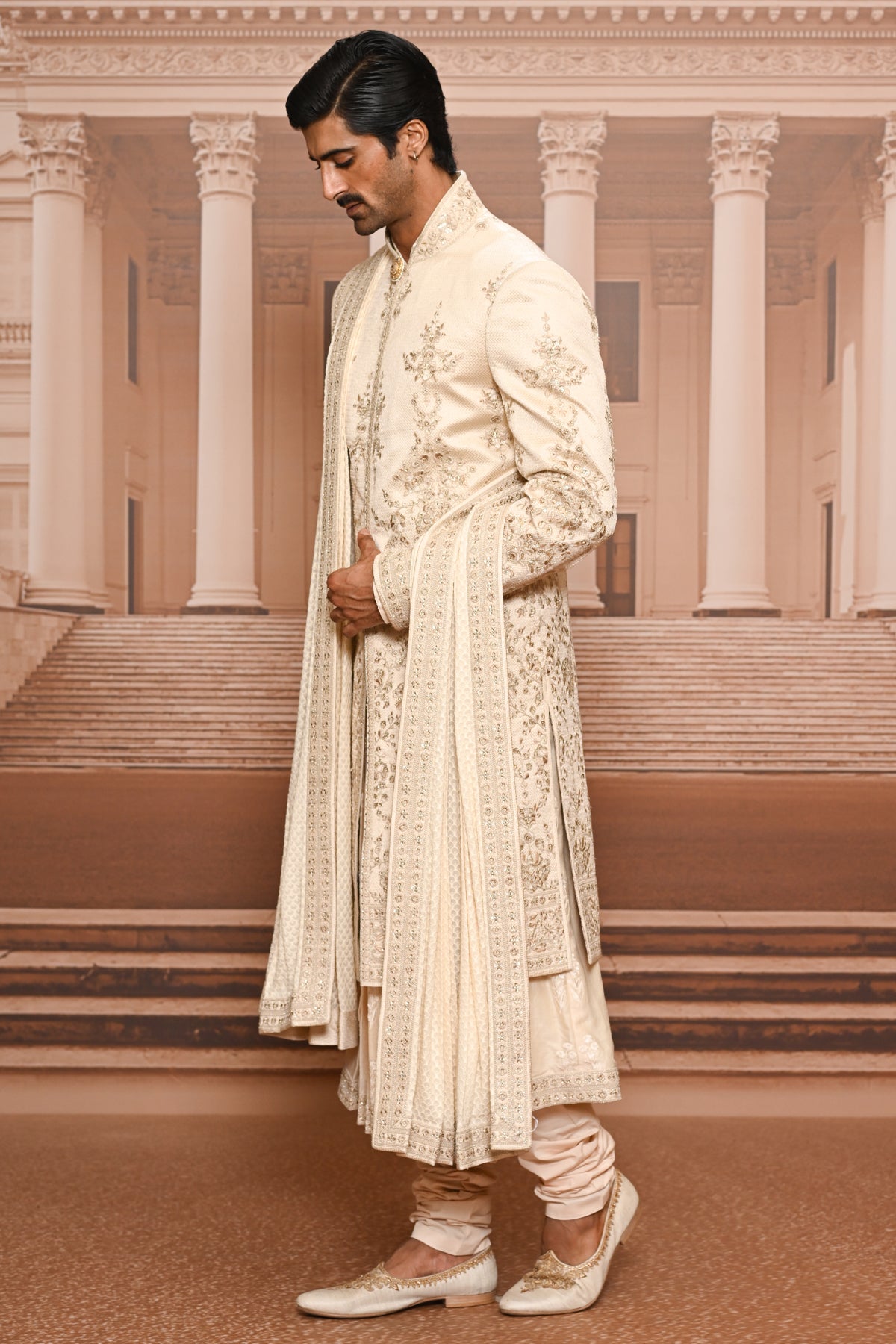 Ever Bloom Brocade Sherwani