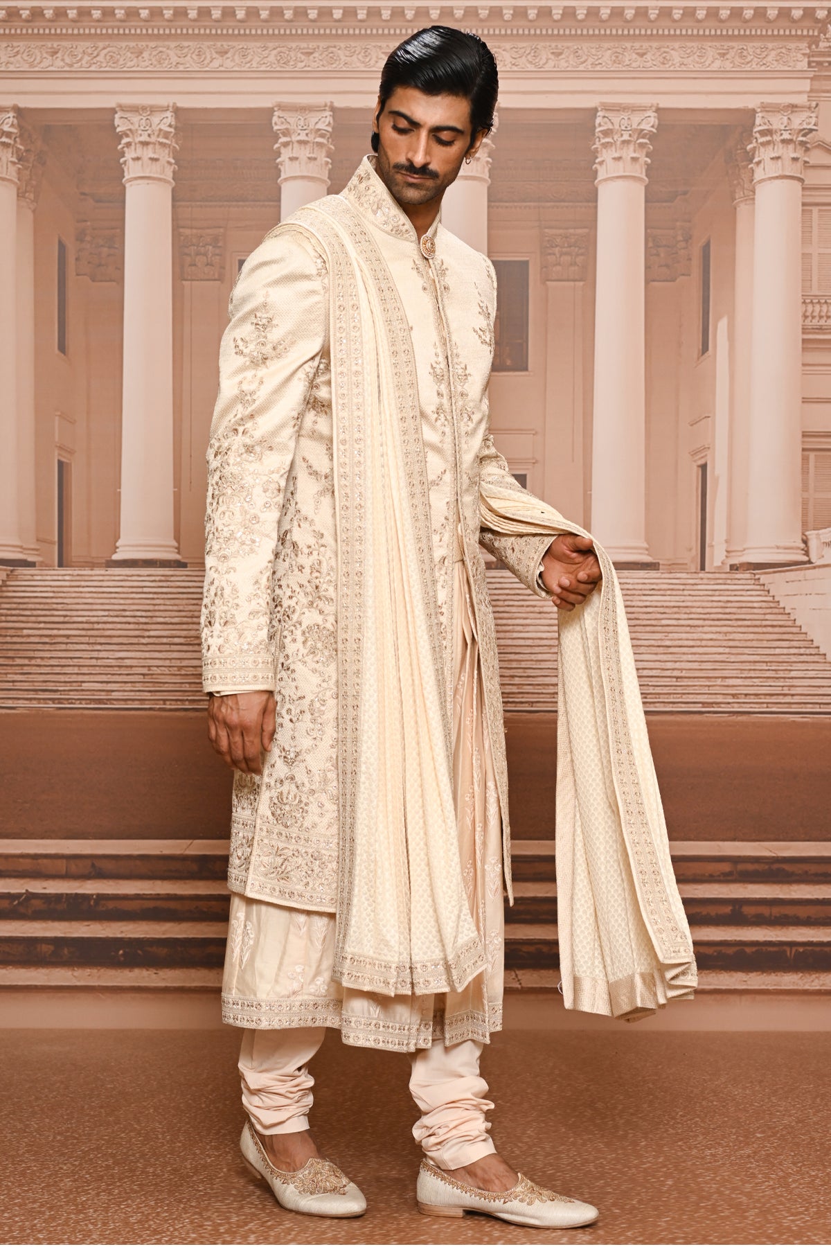 Ever Bloom Brocade Sherwani