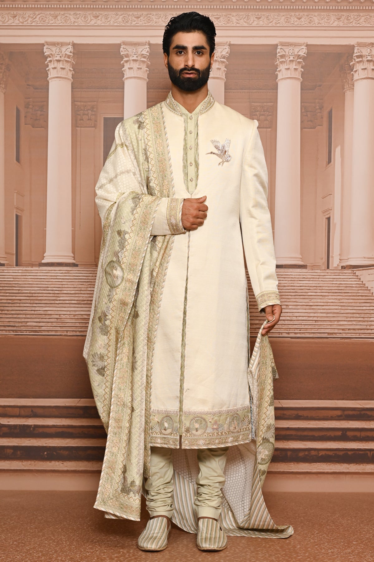 Ever Bloom Pichwai Sherwani