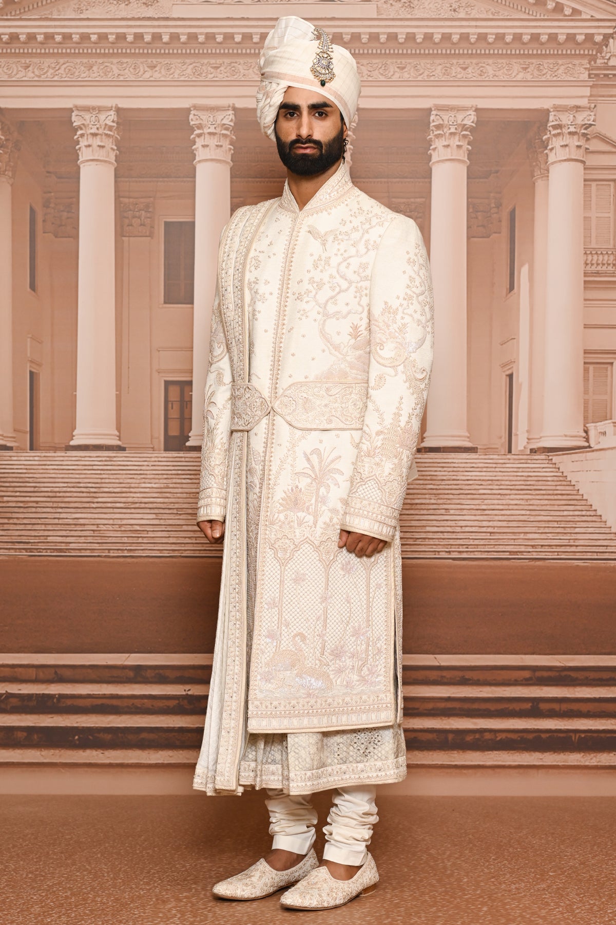 Ever Bloom Pichwai Sherwani