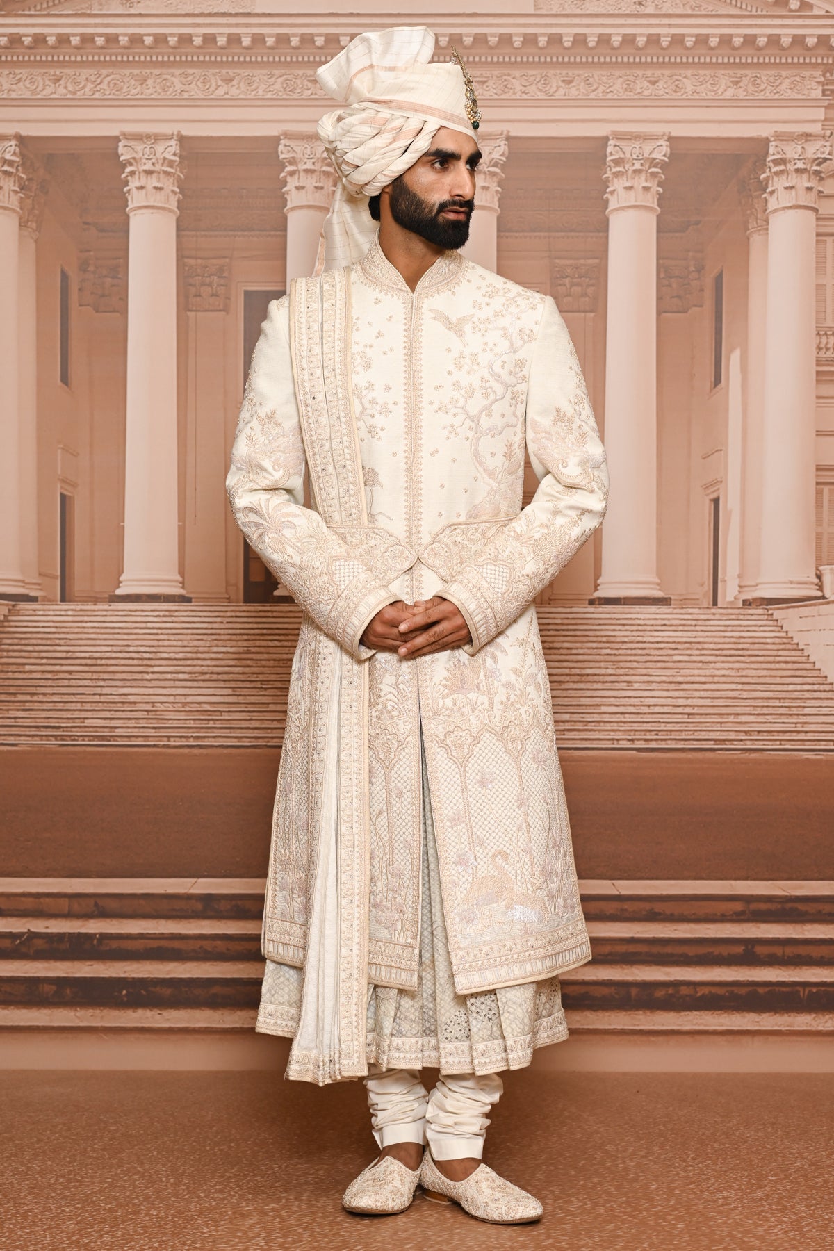 Ever Bloom Pichwai Sherwani