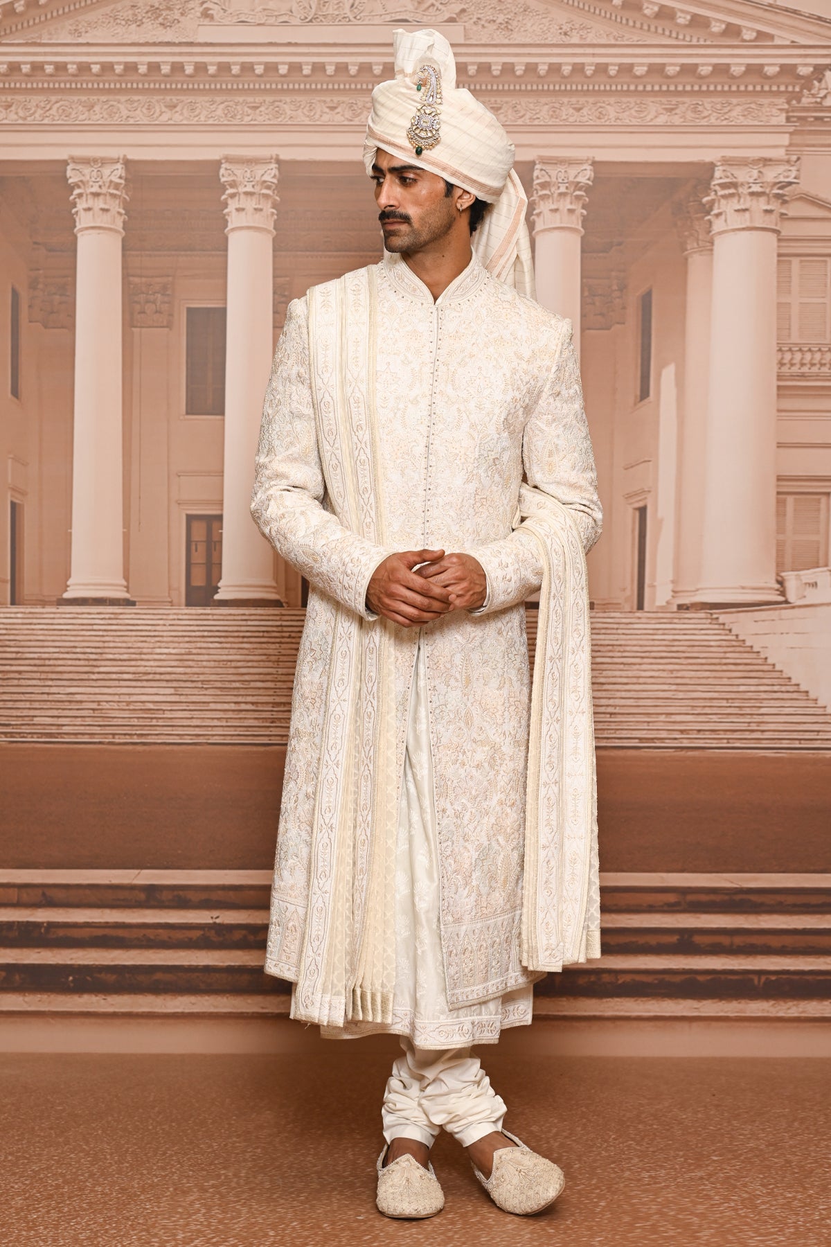 Ever Bloom Embroidered Sherwani
