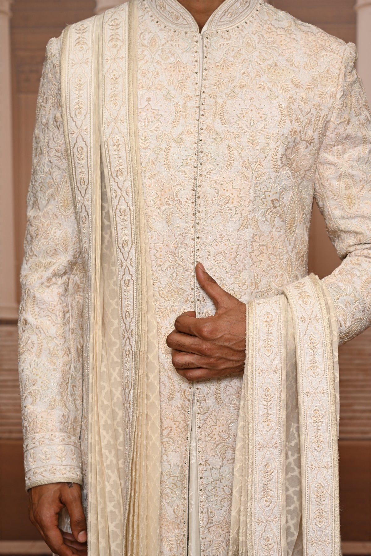 Ever Bloom Embroidered Sherwani