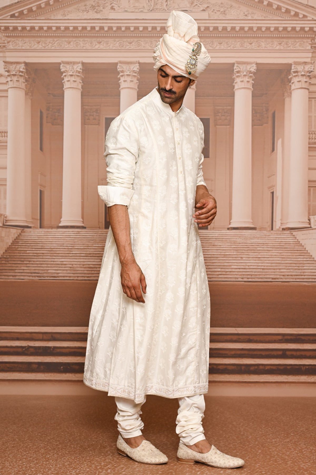 Ever Bloom Embroidered Sherwani