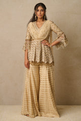 Sharara , Kurta, Drape