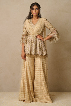 Sharara , Kurta, Drape