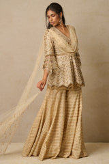 Sharara , Kurta, Drape