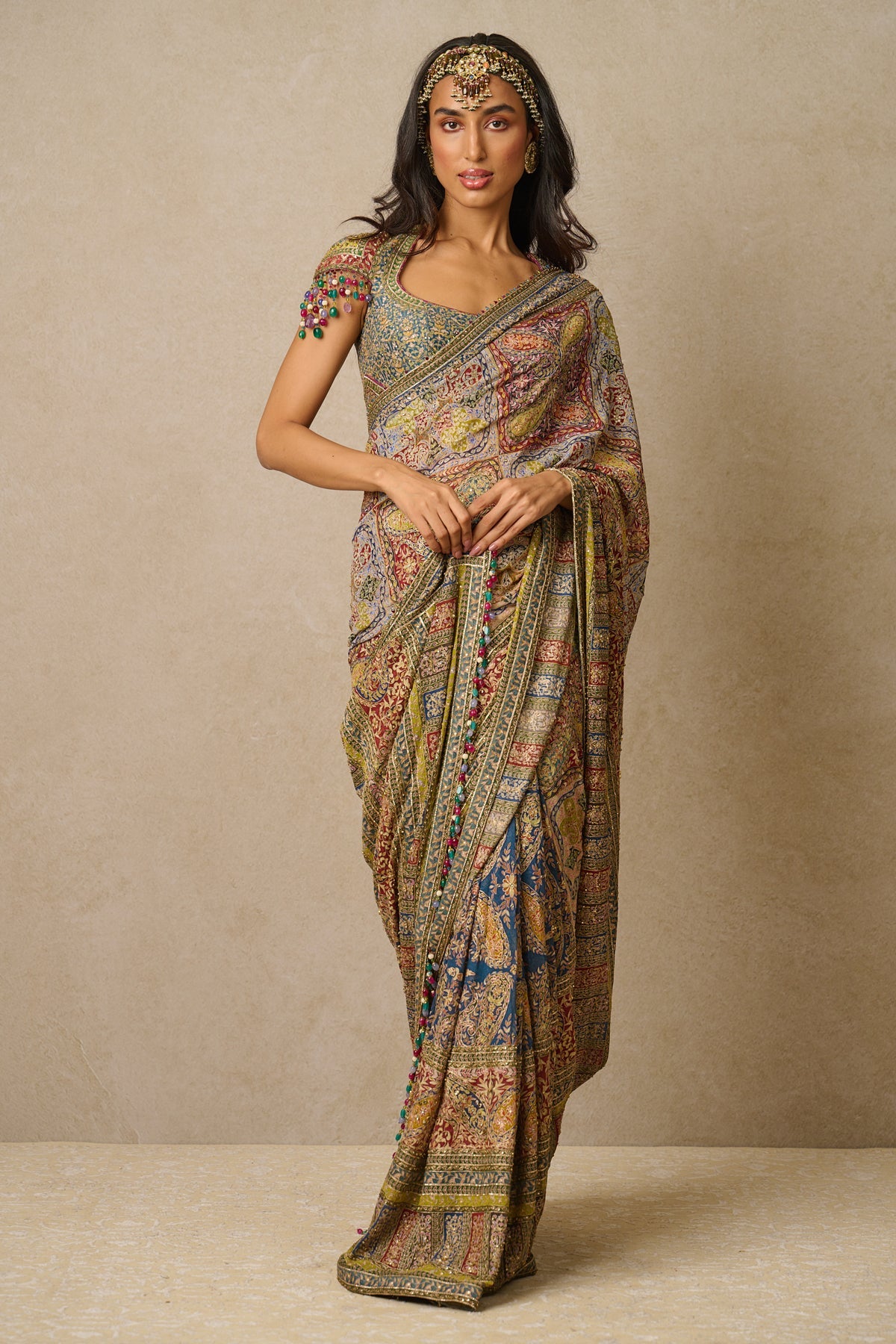 Saree , Blouse - Only Saree