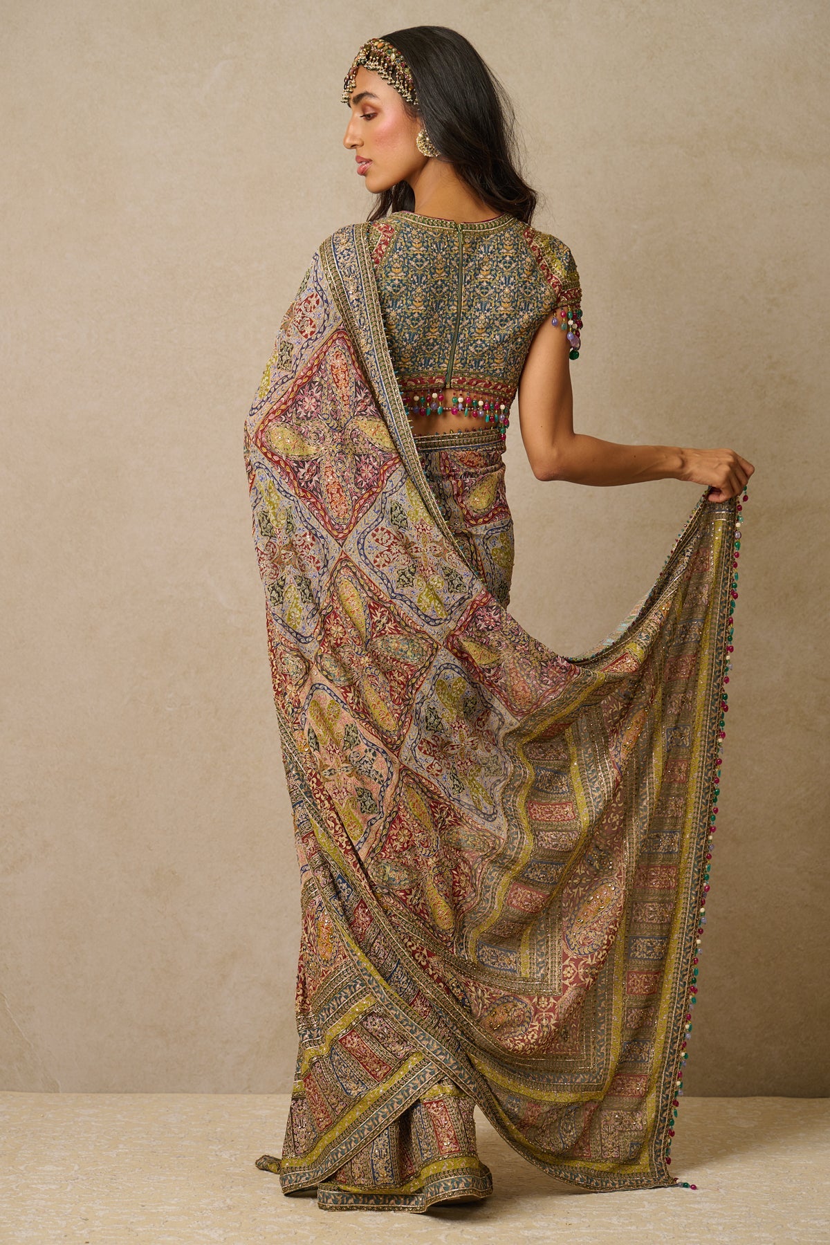 Saree , Blouse - Only Saree