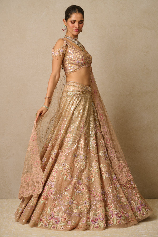 Lehenga, Blouse, Dupatta