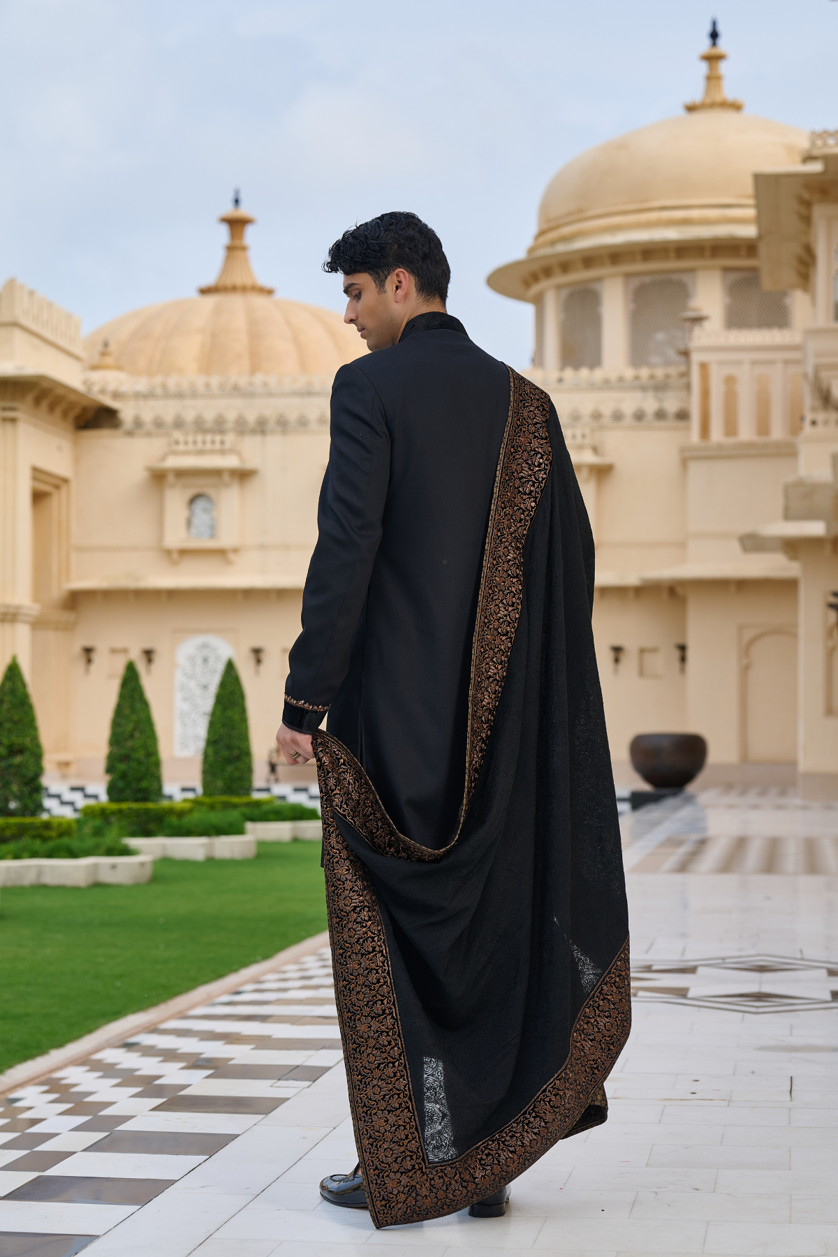 Classic Achkan Sherwani Set