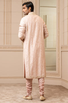 Pink Silk Kurta